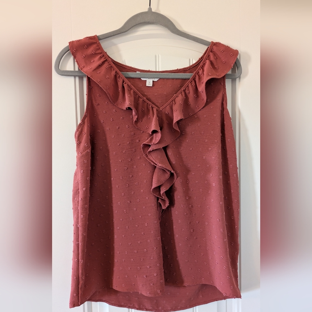 Lauren Conrad Ruffle Tank